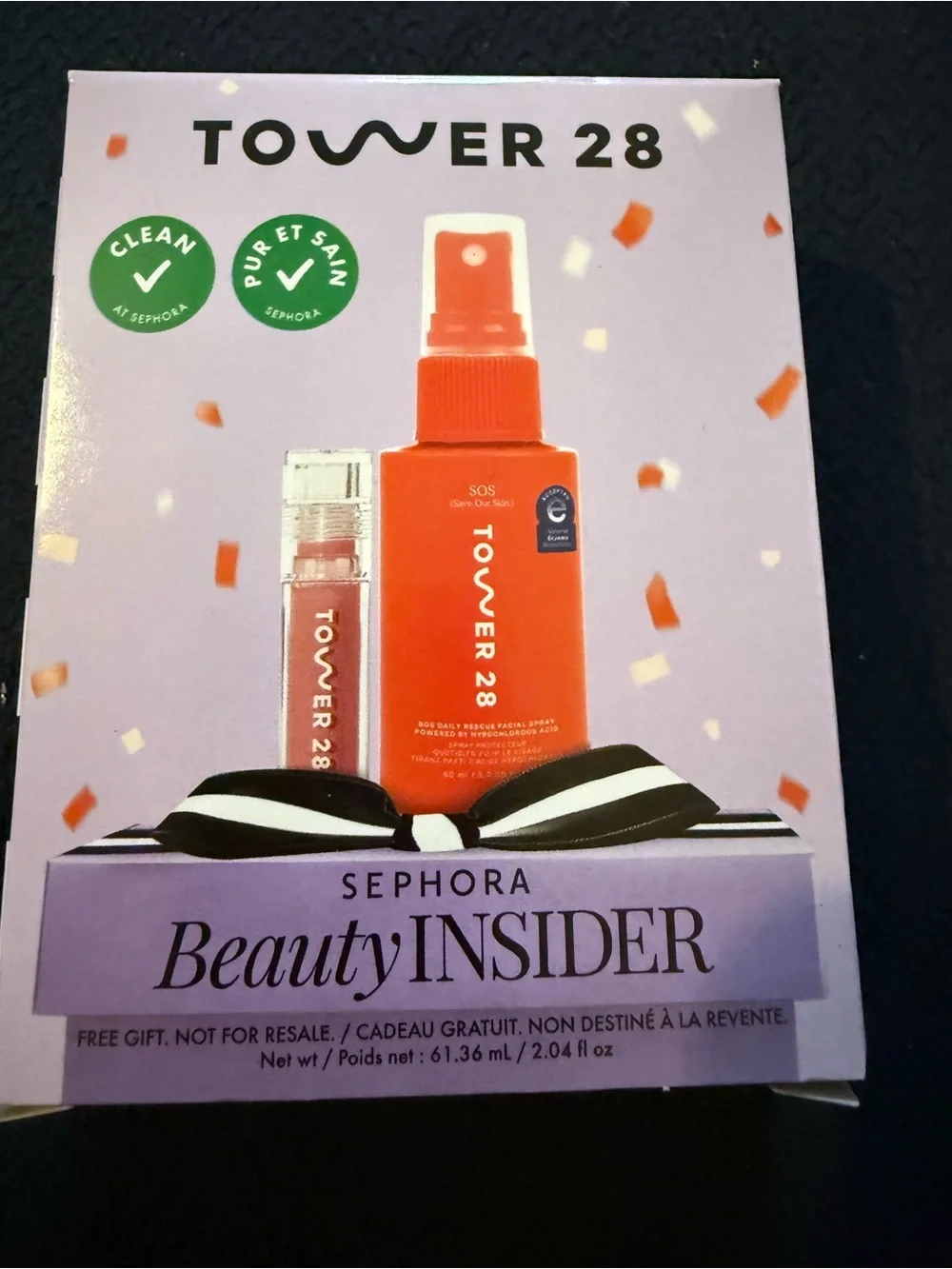 Tower 28 SOS Facial Spray & Lip Gloss Duo